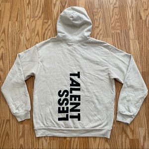 TALENTLESS WOMENS LESS TALENT PREMIUM HOODIE BONE